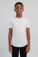 Youth Curved Hem T-Shirt